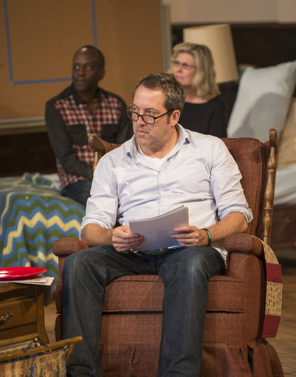 Photo Flash: In Rehearsal with Debra Monk and More for VISITING EDNA at Steppenwolf Theatre Image