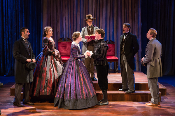 Photo Flash: EDWIN, THE STORY OF EDWIN BOOTH Opens Tonight Off-Broadway Image