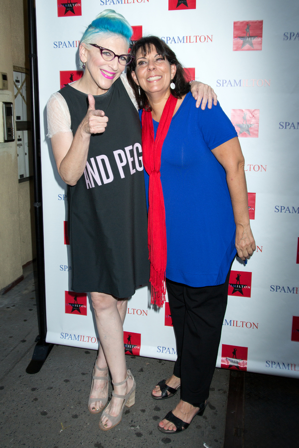 Lisa Lampanelli, Christine Pedi Photo