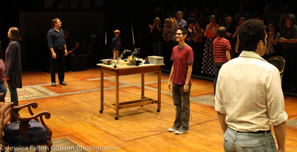 Photo Coverage: FUN HOME Closes on Broadway with Emotional Final Curtain Call Photo Coverage: FUN HOME Closes on Broadway with Emotional Final Curtain Call Image