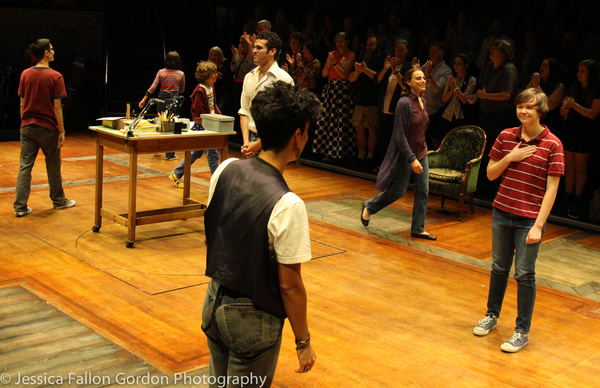 Photo Coverage: FUN HOME Closes on Broadway with Emotional Final Curtain Call Photo Coverage: FUN HOME Closes on Broadway with Emotional Final Curtain Call Image