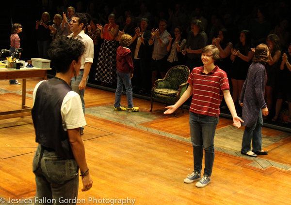 Photo Coverage: FUN HOME Closes on Broadway with Emotional Final Curtain Call Photo Coverage: FUN HOME Closes on Broadway with Emotional Final Curtain Call Image