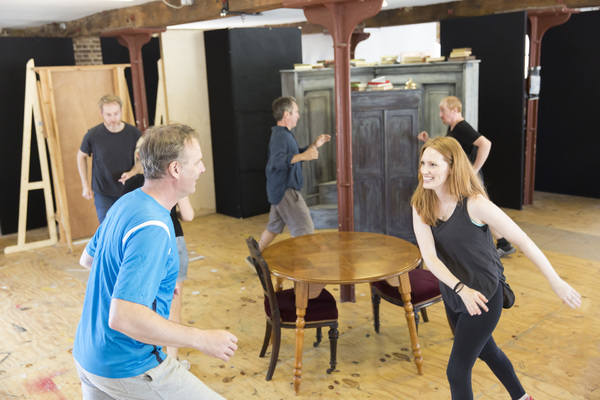 Photo Flash: In Rehearsal with TRAVESTIES Image