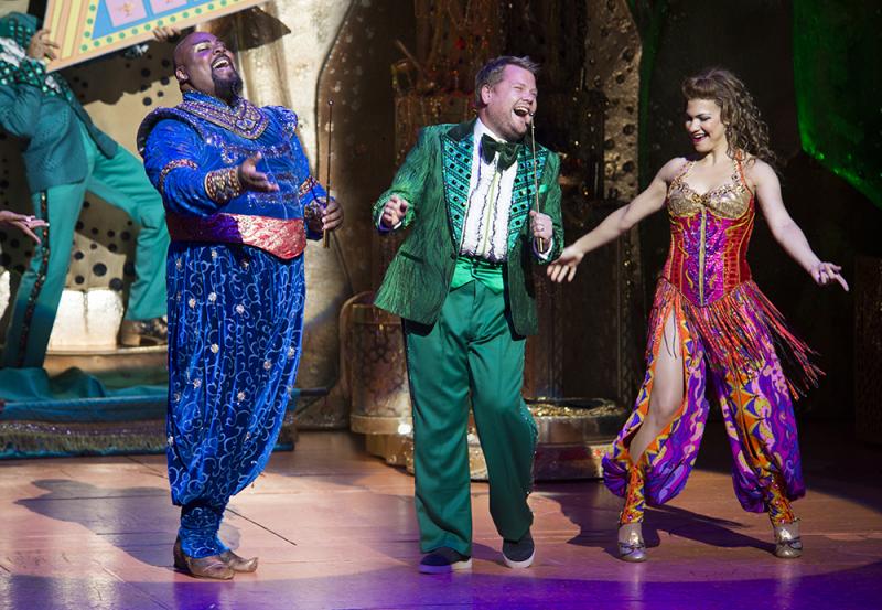 Photo: James Corden Appears in One-Night-Only Cameo in Broadway's ALADDIN Image