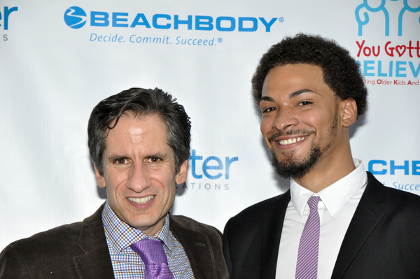Seth Rudetsky and Justice Henry Photo