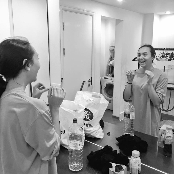 Photo Flash: Go behind the Scenes on Fringe Hit BIT OF SUNSHINE's Journey to London  Image