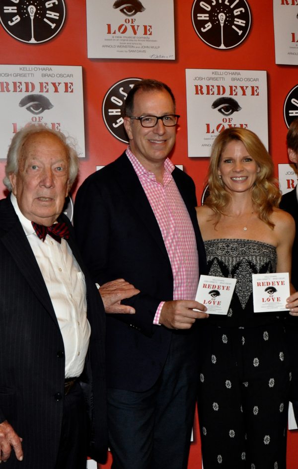 Arnold Wulp, Ted Sperling and Kelli O'Hara Photo