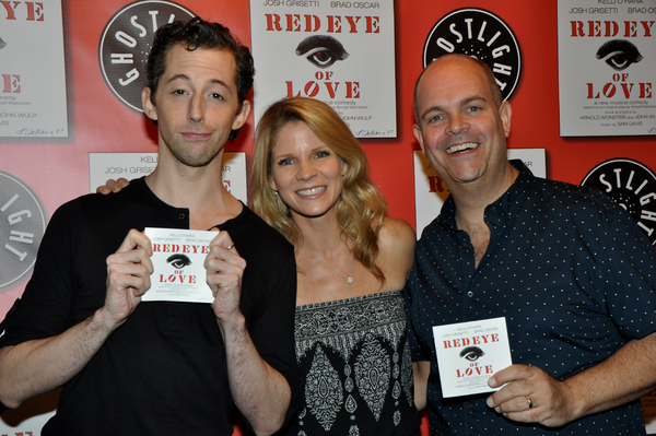 Josh Grisetti, Kelli O'Hara and Brad Oscar Photo