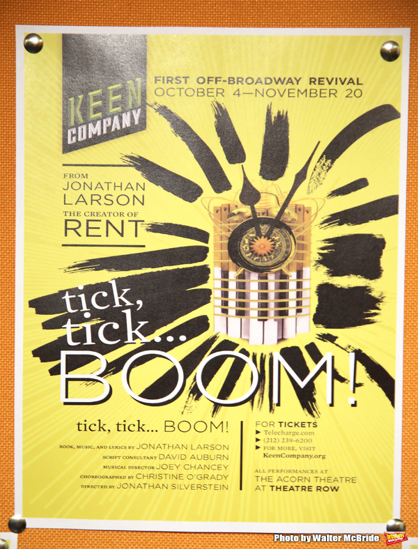 'Tick, Tick...Boom!' starring Nick Blaemire, Ciara RenÃ©e, and George Salazar with  Photo