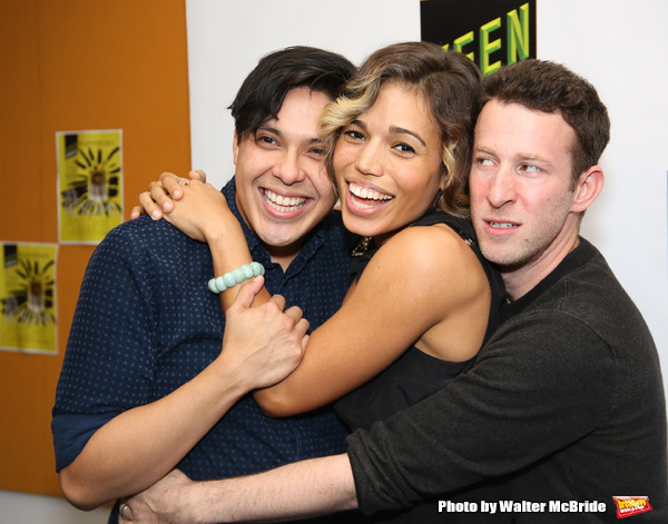 Nick Blaemire, Ciara Renée, and George Salazar Photo