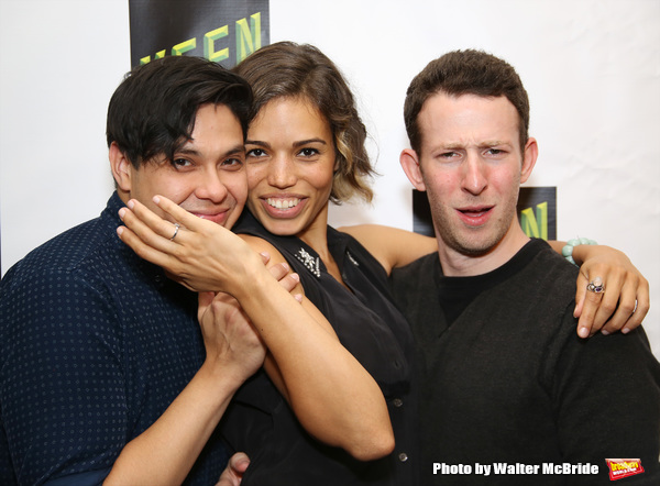 Nick Blaemire, Ciara Renée, and George Salazar Photo