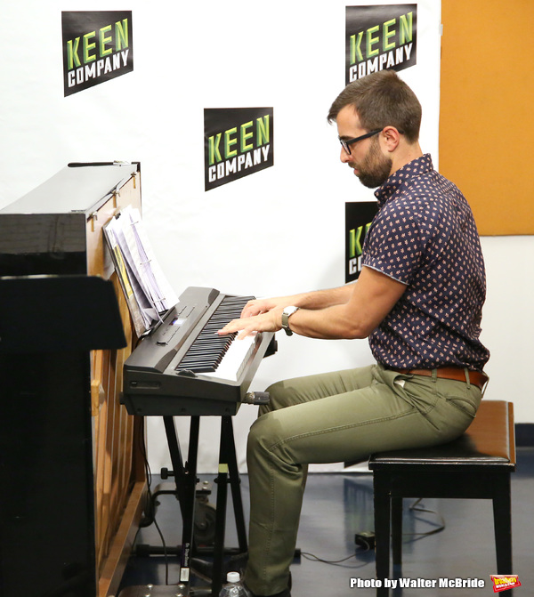 Photo Coverage: Louder Than Words! Inside Rehearsal with the Company of TICK, TICK...BOOM! Off-Broadway Image