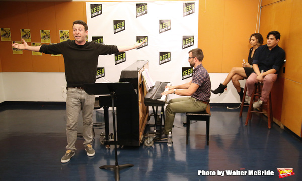 Photo Coverage: Louder Than Words! Inside Rehearsal with the Company of TICK, TICK...BOOM! Off-Broadway Image