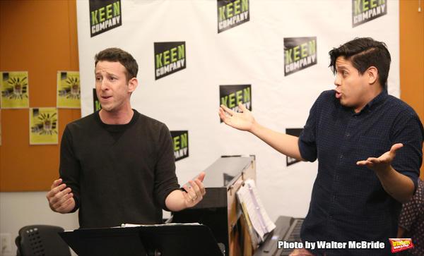 Photo Coverage: Louder Than Words! Inside Rehearsal with the Company of TICK, TICK...BOOM! Off-Broadway Image