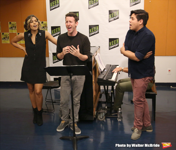 Photo Coverage: Louder Than Words! Inside Rehearsal with the Company of TICK, TICK...BOOM! Off-Broadway Image