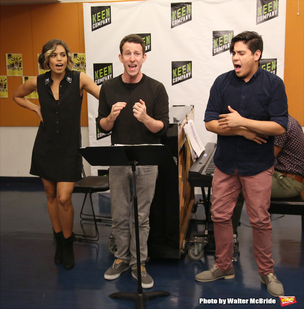 Photo Coverage: Louder Than Words! Inside Rehearsal with the Company of TICK, TICK...BOOM! Off-Broadway Image