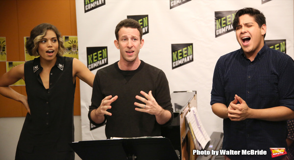 Photo Coverage: Louder Than Words! Inside Rehearsal with the Company of TICK, TICK...BOOM! Off-Broadway Image