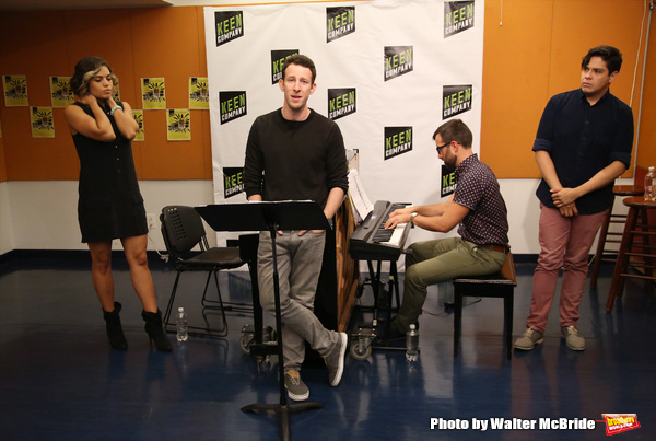 Photo Coverage: Louder Than Words! Inside Rehearsal with the Company of TICK, TICK...BOOM! Off-Broadway Image