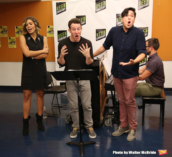 Photo Coverage: Louder Than Words! Inside Rehearsal with the Company of TICK, TICK...BOOM! Off-Broadway Image