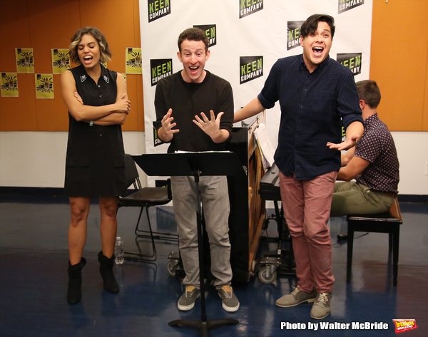 Photo Coverage: Louder Than Words! Inside Rehearsal with the Company of TICK, TICK...BOOM! Off-Broadway Image