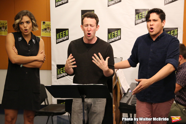 Photo Coverage: Louder Than Words! Inside Rehearsal with the Company of TICK, TICK...BOOM! Off-Broadway Image