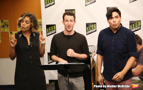 Photo Coverage: Louder Than Words! Inside Rehearsal with the Company of TICK, TICK...BOOM! Off-Broadway Image