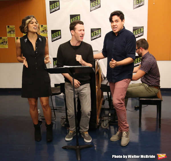 Photo Coverage: Louder Than Words! Inside Rehearsal with the Company of TICK, TICK...BOOM! Off-Broadway Image
