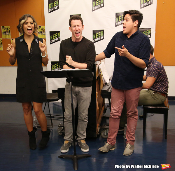 Photo Coverage: Louder Than Words! Inside Rehearsal with the Company of TICK, TICK...BOOM! Off-Broadway Image