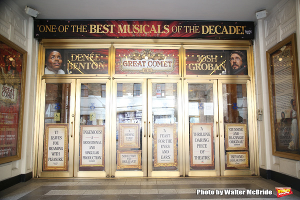 Up on the Marquee: NATASHA, PIERRE, AND THE GREAT COMET OF 1812 Image