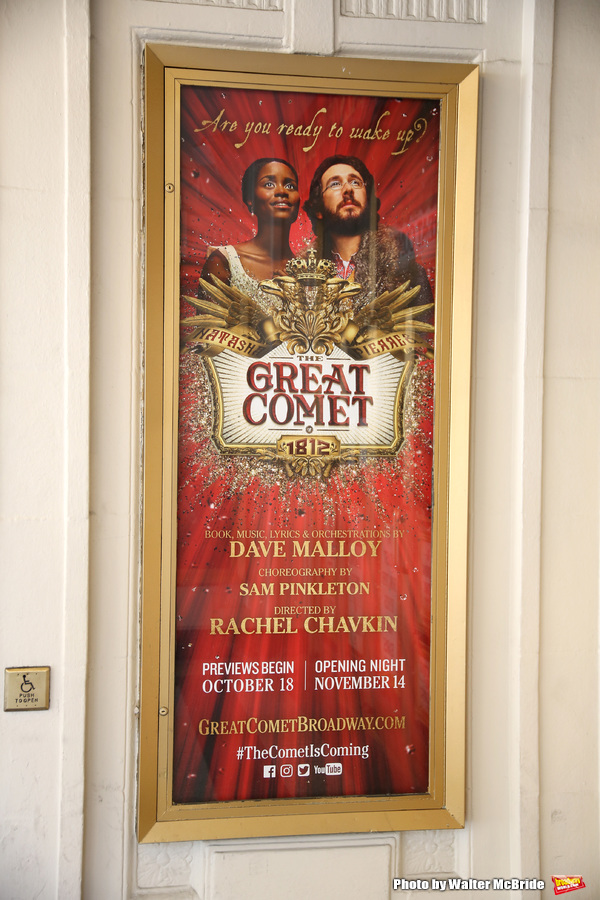 Up on the Marquee: NATASHA, PIERRE, AND THE GREAT COMET OF 1812 Image