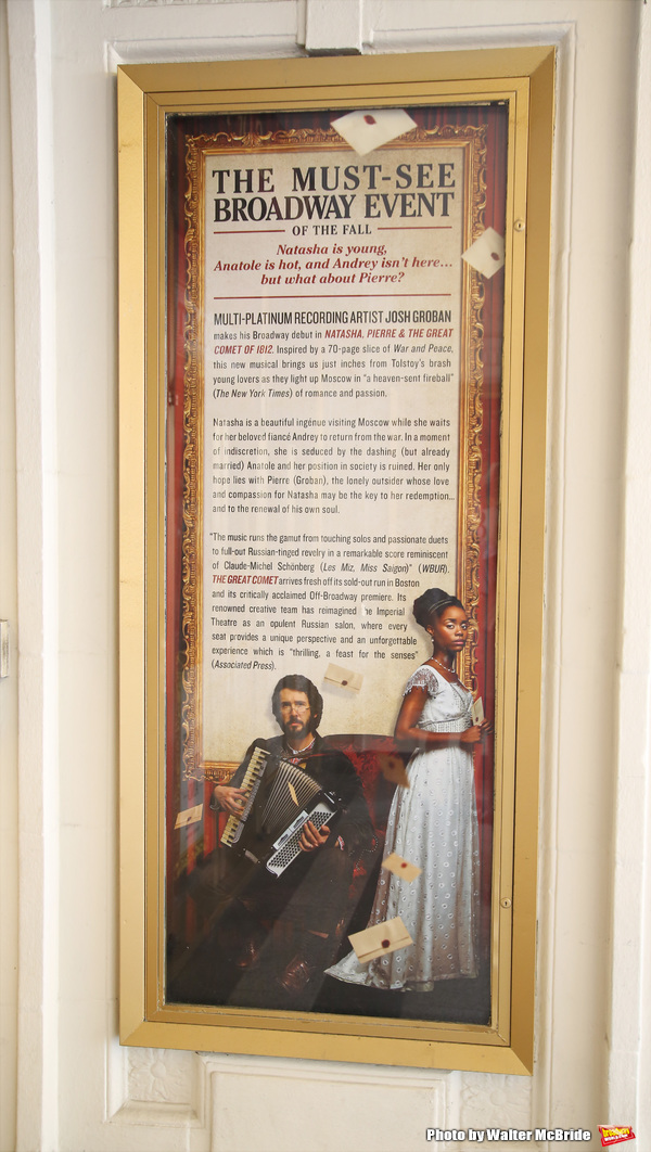 Up on the Marquee: NATASHA, PIERRE, AND THE GREAT COMET OF 1812 Image