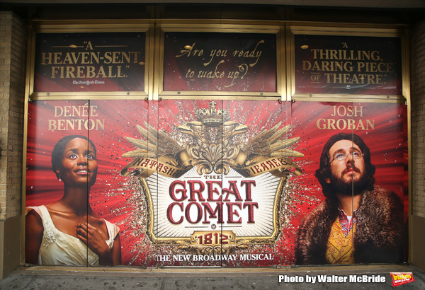Up on the Marquee: NATASHA, PIERRE, AND THE GREAT COMET OF 1812 Image