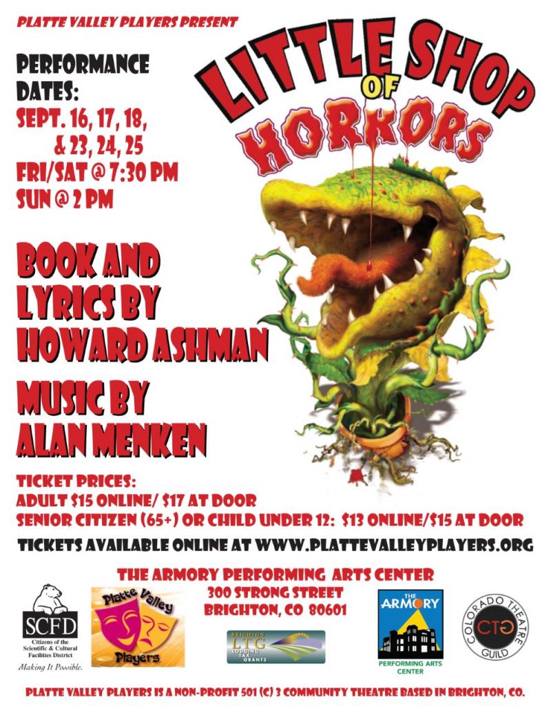 BWW Preview: LITTLE SHOP OF HORRORS at Platte Valley Players Image