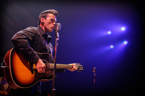 Jonny Cash (Justin Figueroa) walks the line  Photo