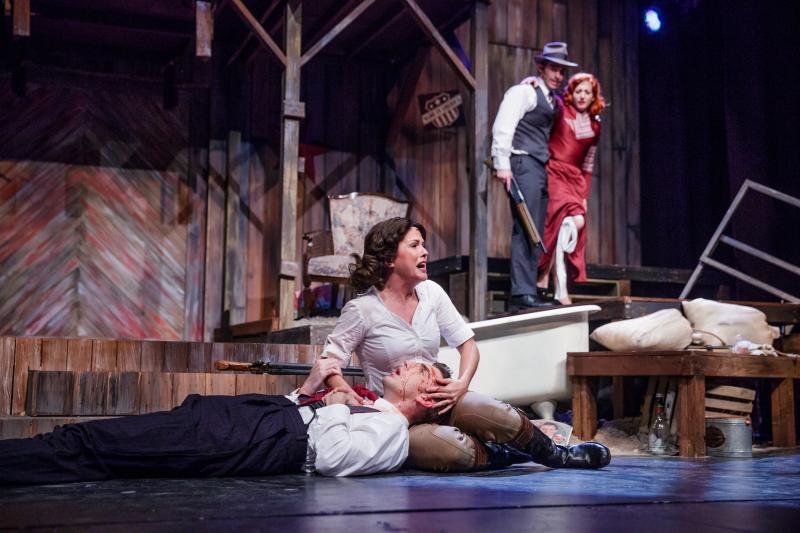 Review: Garden Theatre's Exceptional BONNIE & CLYDE Cast Makes the Most of Mediocre Material Image