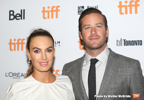 Elizabeth Chambers and Armie Hammer  Photo