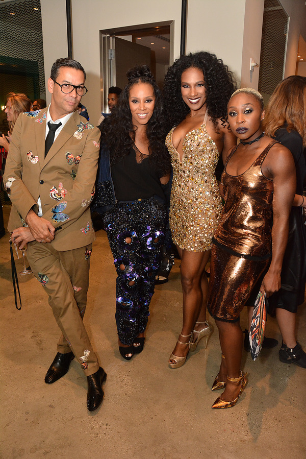 James Aguiar, June Ambrose, Vicky Jeudy and Cynthia Erivo  Photo