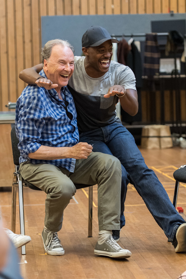 Photo Flash: The Cast of David Hare's New Play Rehearses THE RED BARN Image