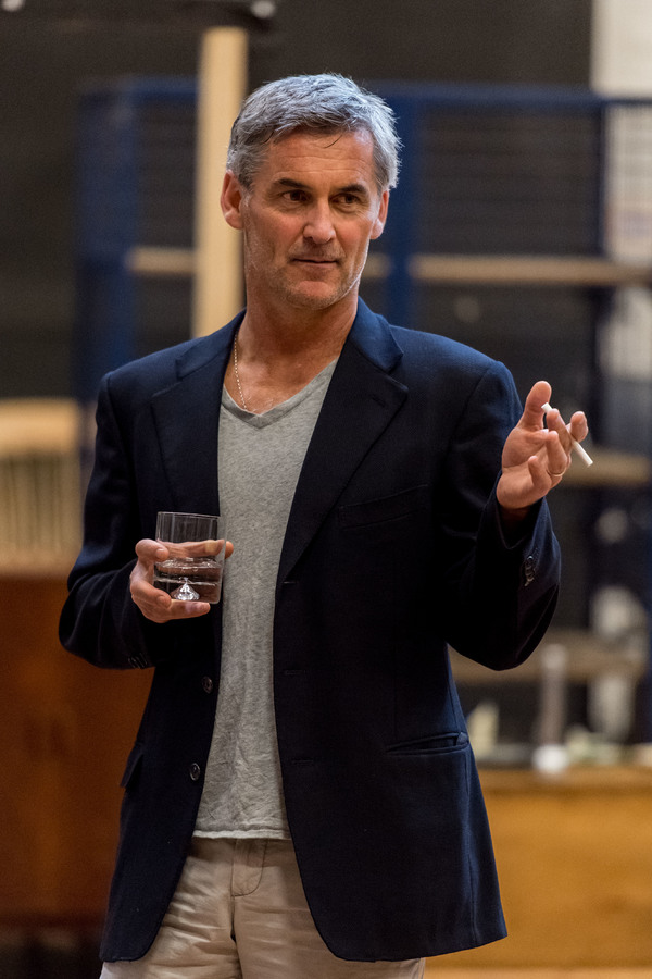 Photo Flash: The Cast of David Hare's New Play Rehearses THE RED BARN Image