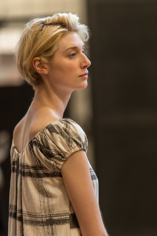 Photo Flash: The Cast of David Hare's New Play Rehearses THE RED BARN 
