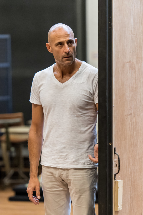 Photo Flash: The Cast of David Hare's New Play Rehearses THE RED BARN Image
