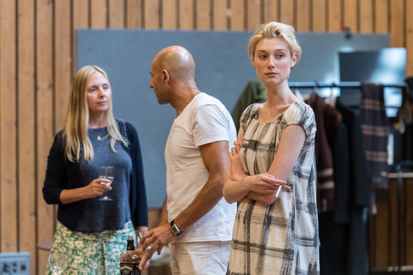 Photo Flash: The Cast of David Hare's New Play Rehearses THE RED BARN Image