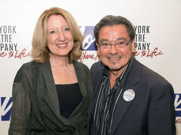 Photo Flash: York Theatre Company's HOW TO BE AN AMERICAN! Celebrates Opening Night 