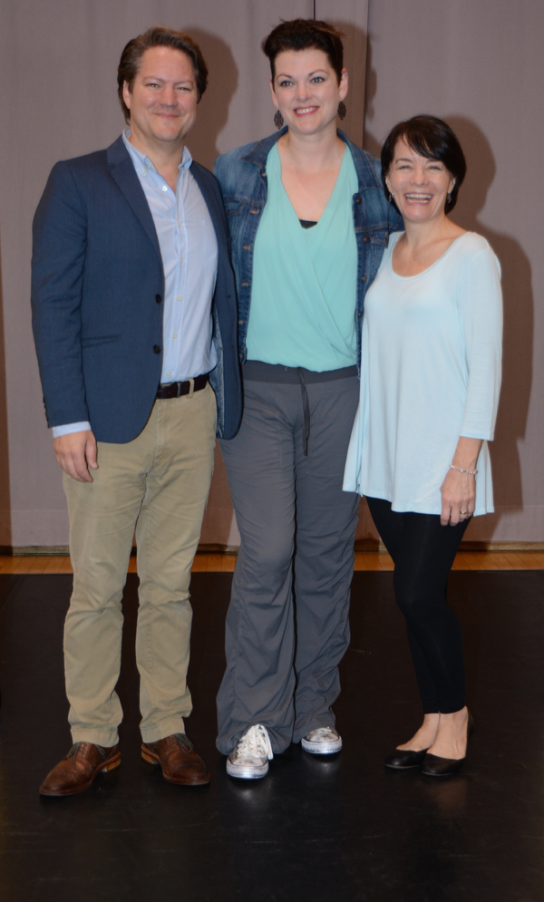 Robert Petkoff, Kate Shindle and Susan Moniz Photo