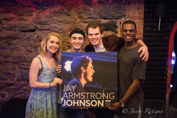 Photo Flash: Jay Armstrong Johnson Celebrates Feinstein's/54 Below Live Album Image