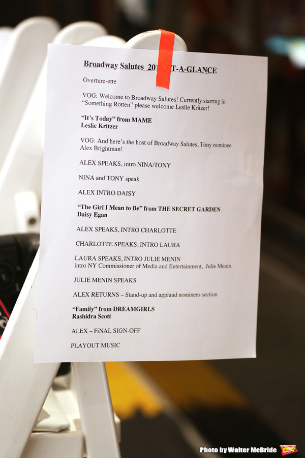 Photo Coverage: Alex Brightman & More in 8th Annual Broadway Salutes Rehearsal Photo Coverage: Alex Brightman & More in 8th Annual Broadway Salutes Rehearsal Image