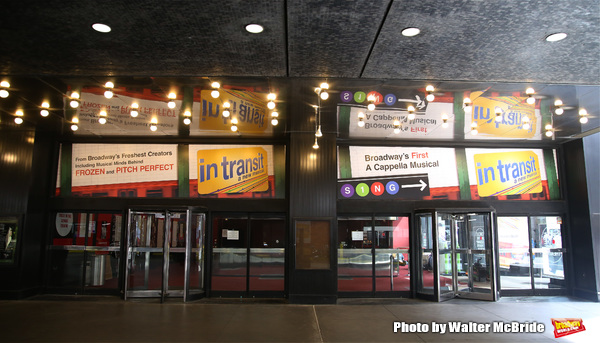 UP ON THE MARQUEE: Broadway's First A Cappella Musical IN TRANSIT UP ON THE MARQUEE: Broadway's First A Cappella Musical IN TRANSIT Image