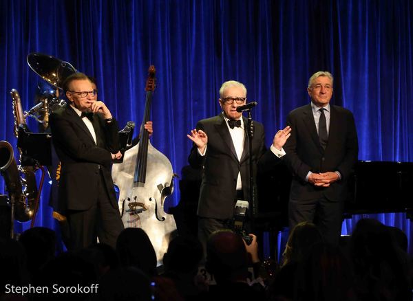 Larry King, Dean of Friars, Martin Scorsese, Robert De Niro Photo