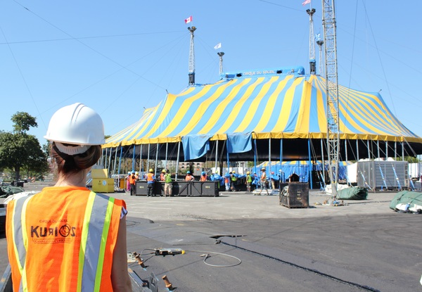 Photo Flash: Cirque du Soleil Raises the Big Top for 'KURIOS' in NYC Image