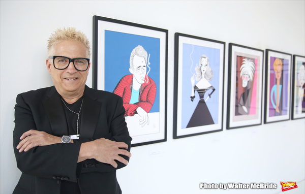 Photo Coverage: Caricature Art of Broadway Icons Featured in New FACES by FALLIN Exhibit  Image